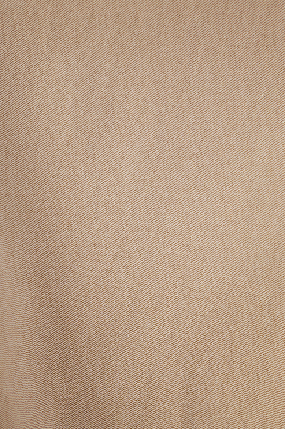 Beige Areia Pockets Elastic Waist Twill Balloon Maxi Skirt