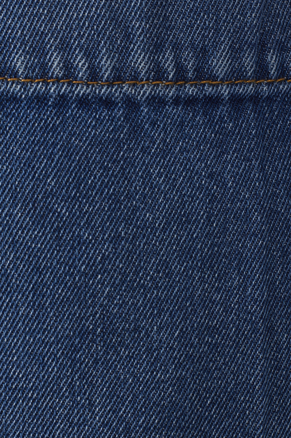 Button-Front Jeans Skirt