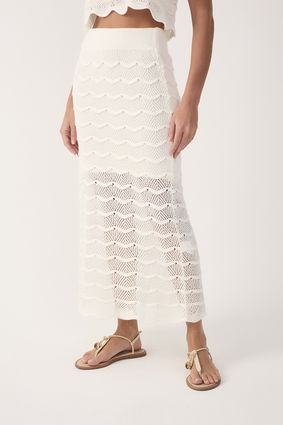 Waves Knit Skirt