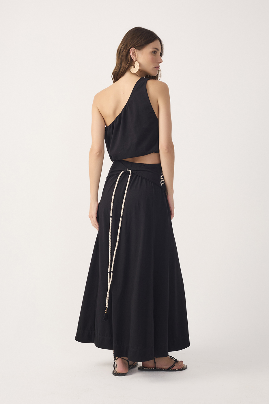 Skirt with Embroidered Sash_6