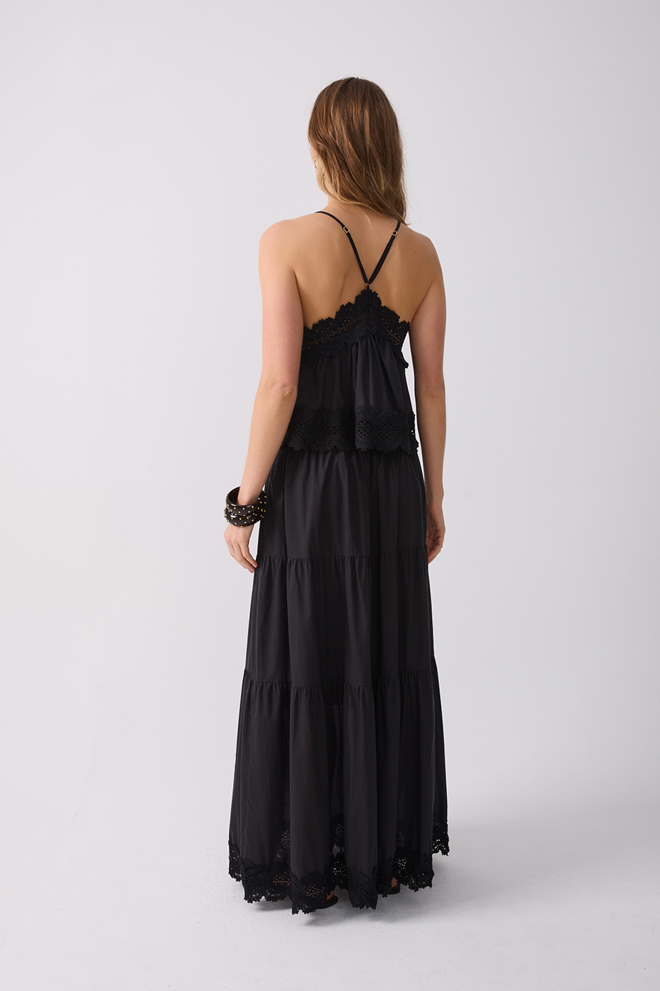 Lace Tiered Cotton Maxi Skirt_5