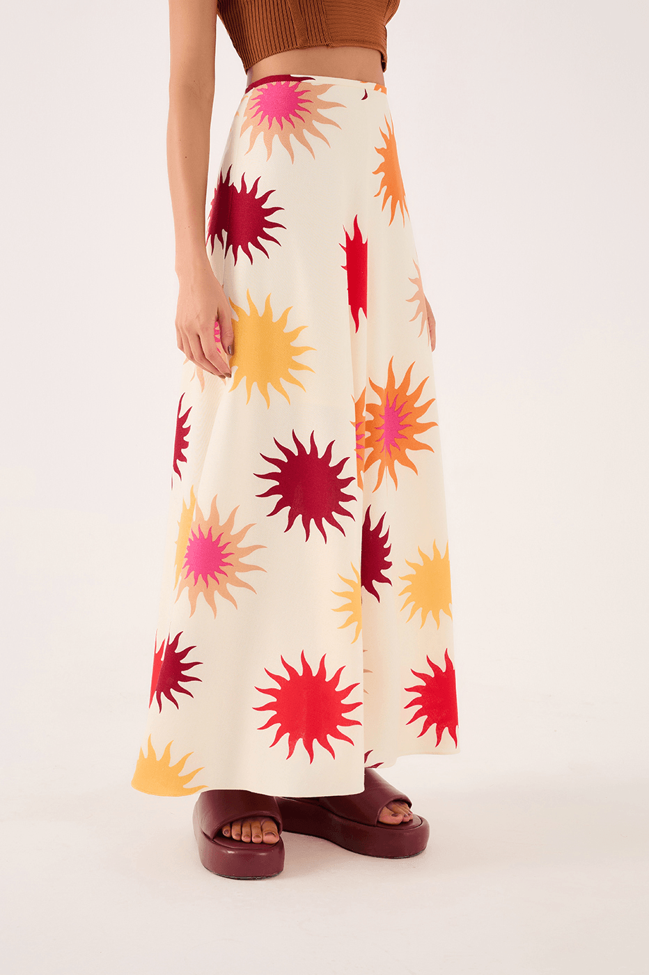 Cali Print Midi Skirt_2