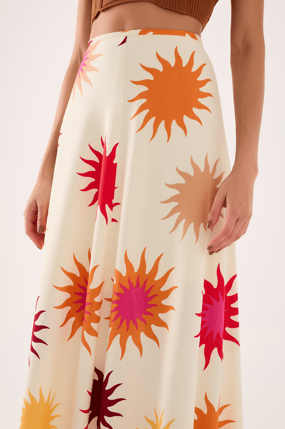 Cali Print Midi Skirt_4