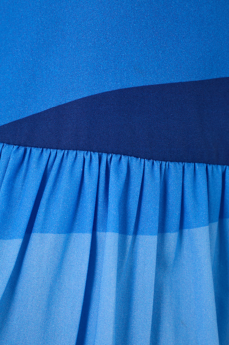Balloon Skirt In Waves Print_7