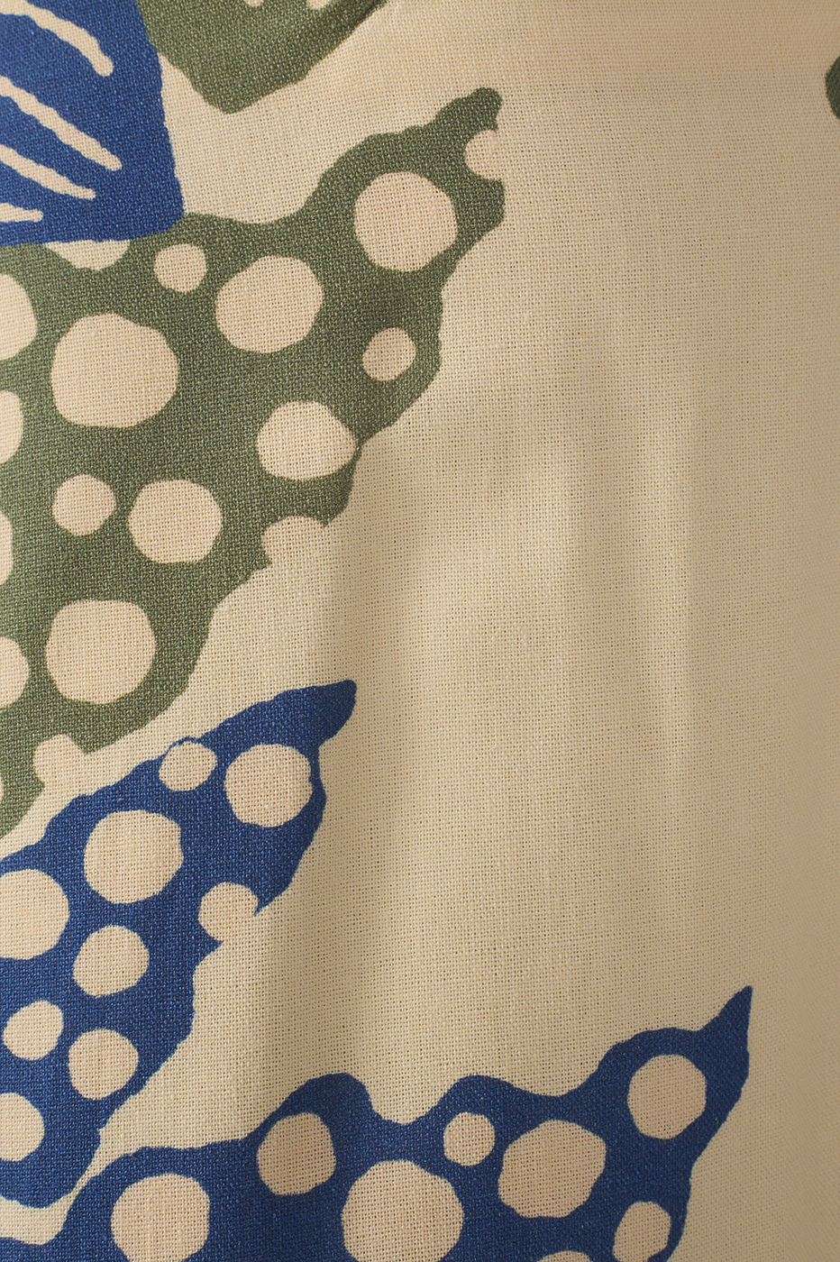 Begonia Print Linen Cropped Skirt_6