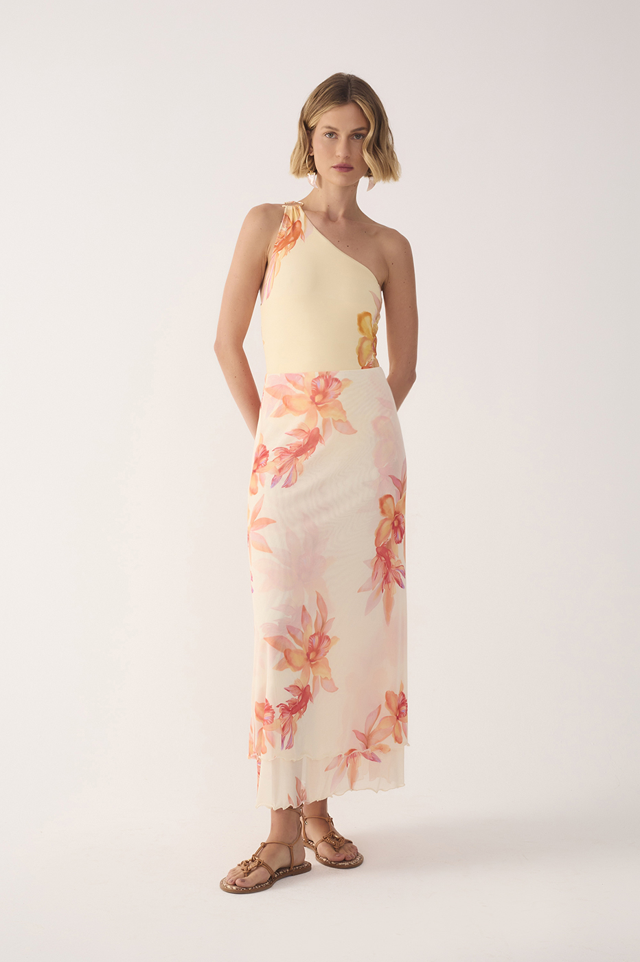 Beta Print Tulle Skirt