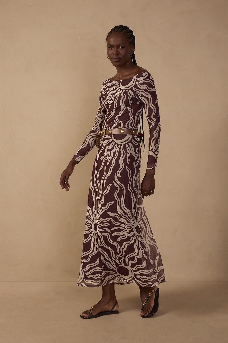 Solis Print Tulle Skirt_1