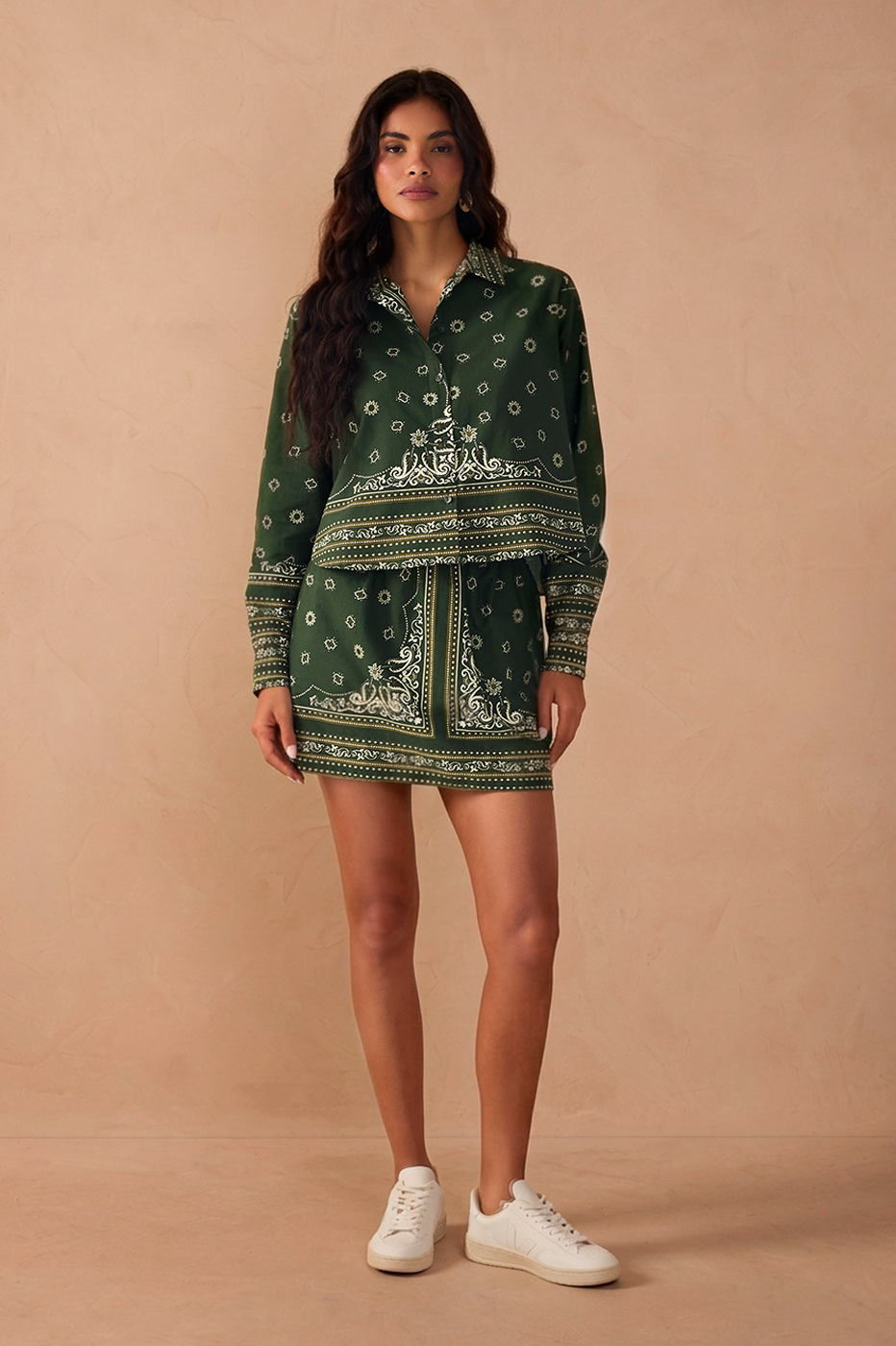 Solar Scarf Mini Skirt_0