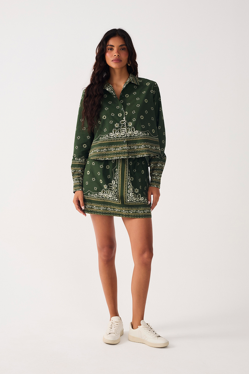 Lenço Solar Print Skirt_2