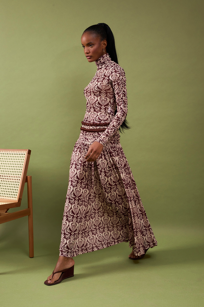 Tropikat Mesh Maxi Skirt_1