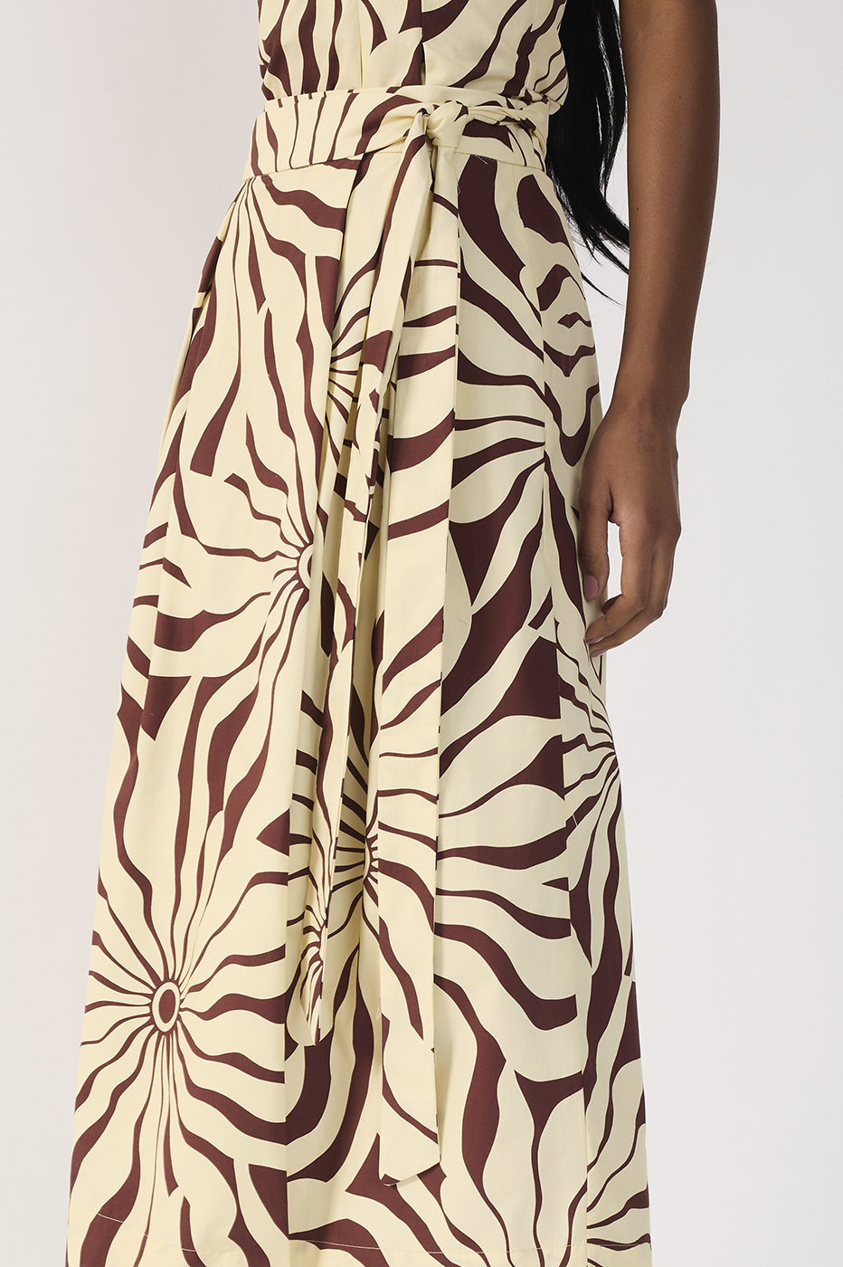 Alvorecer Print Cropped Cotton Skirt_6