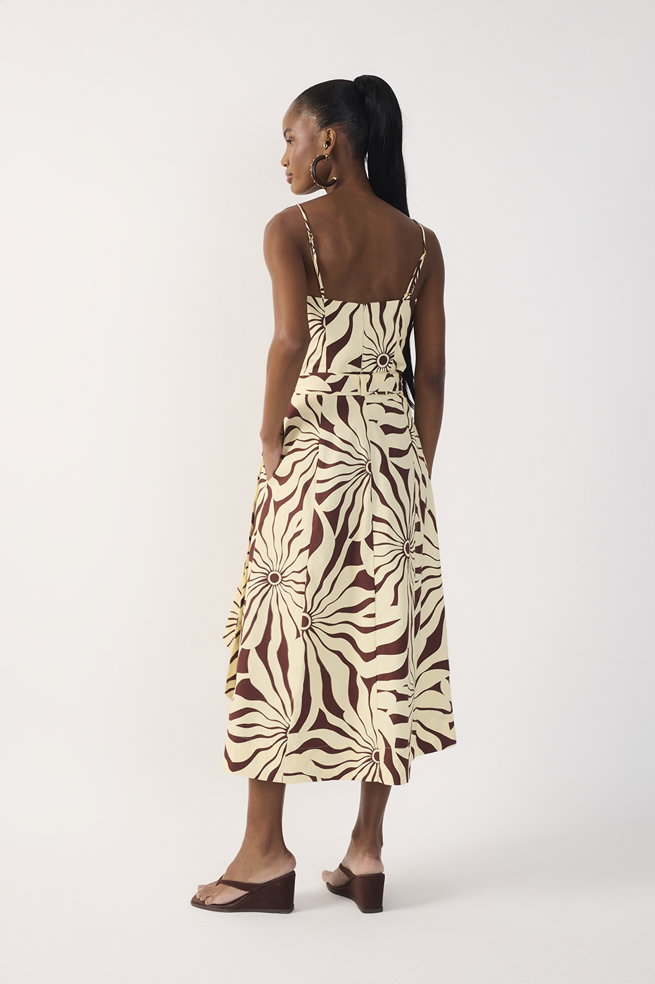 Alvorecer Print Cropped Cotton Skirt_7