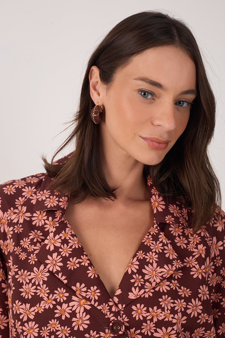 Margaridas Rosa Print Jacket_3