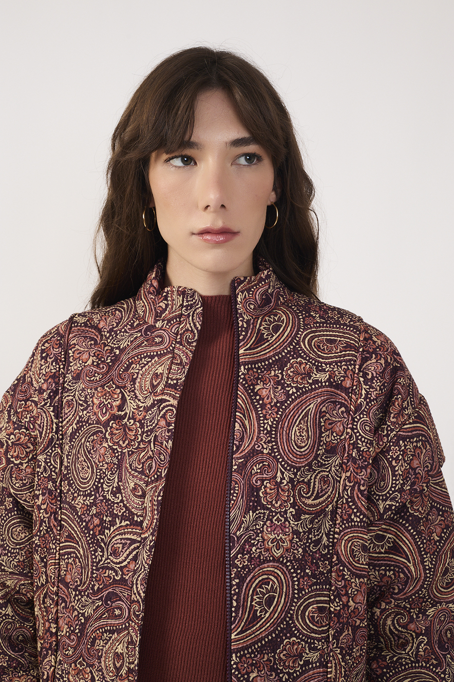 Noite de Inverno Print Coat_4