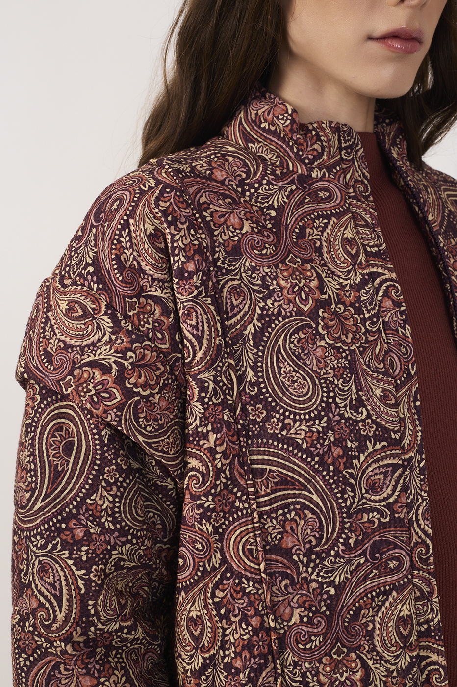 Noite de Inverno Print Coat_5