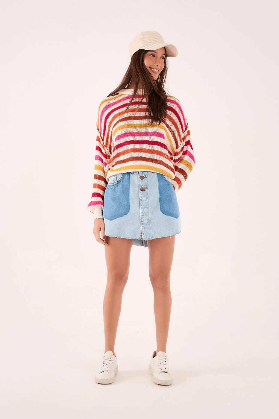 Tarde Stripe Knit Coat_2