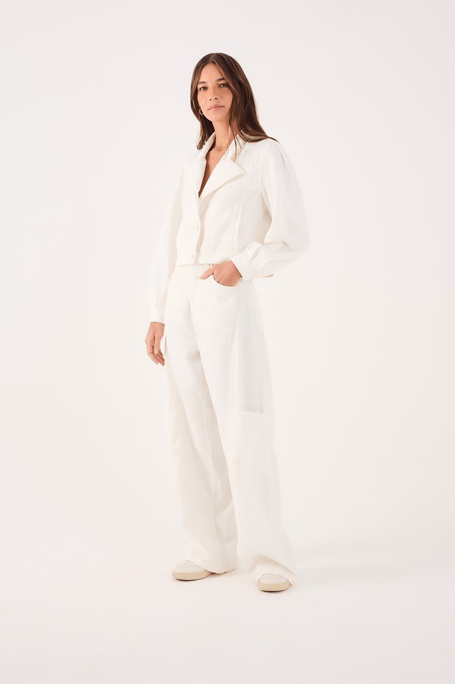 Linen Twill Cutout Jacket_2