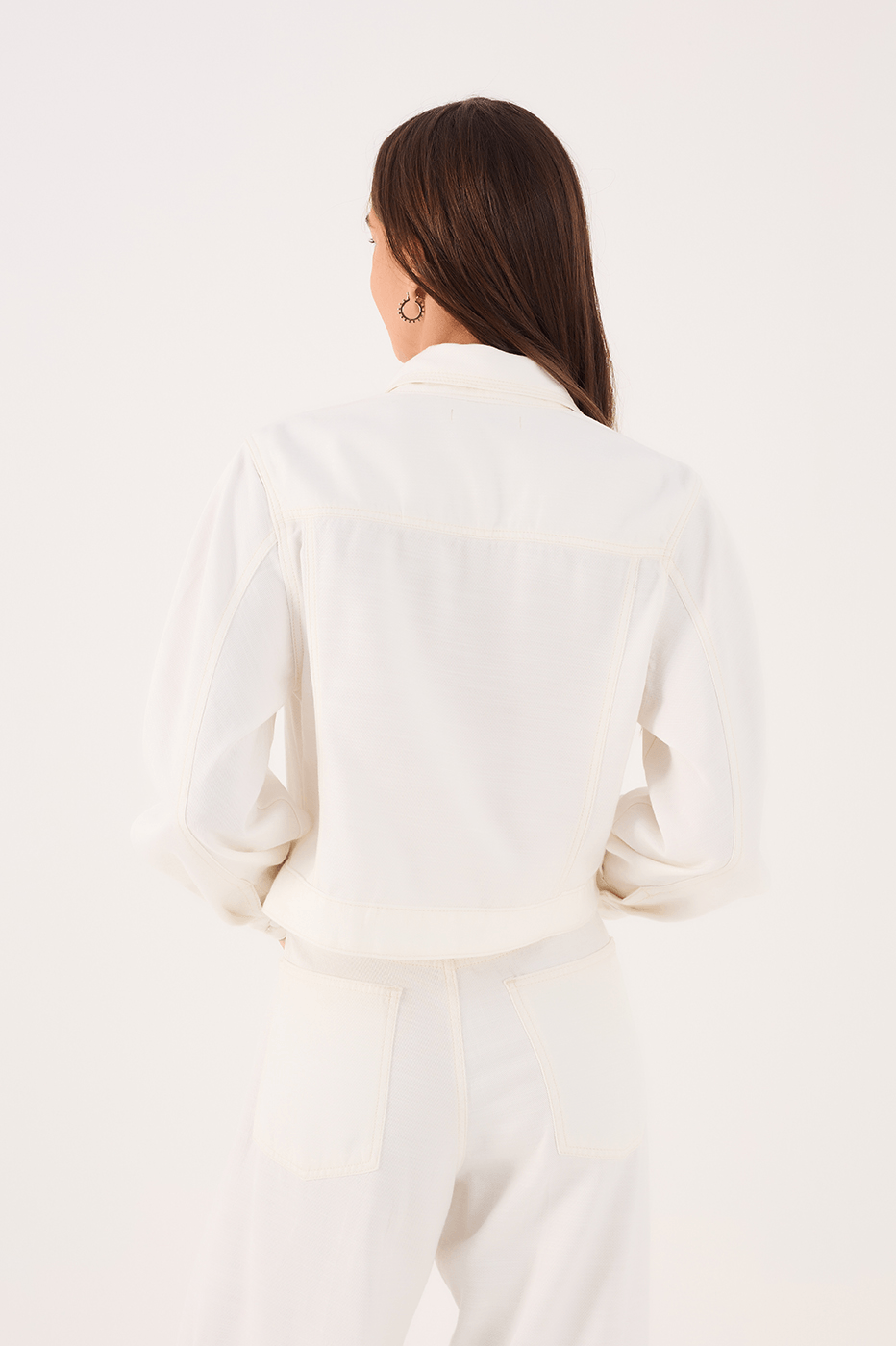 Linen Twill Cutout Jacket_5