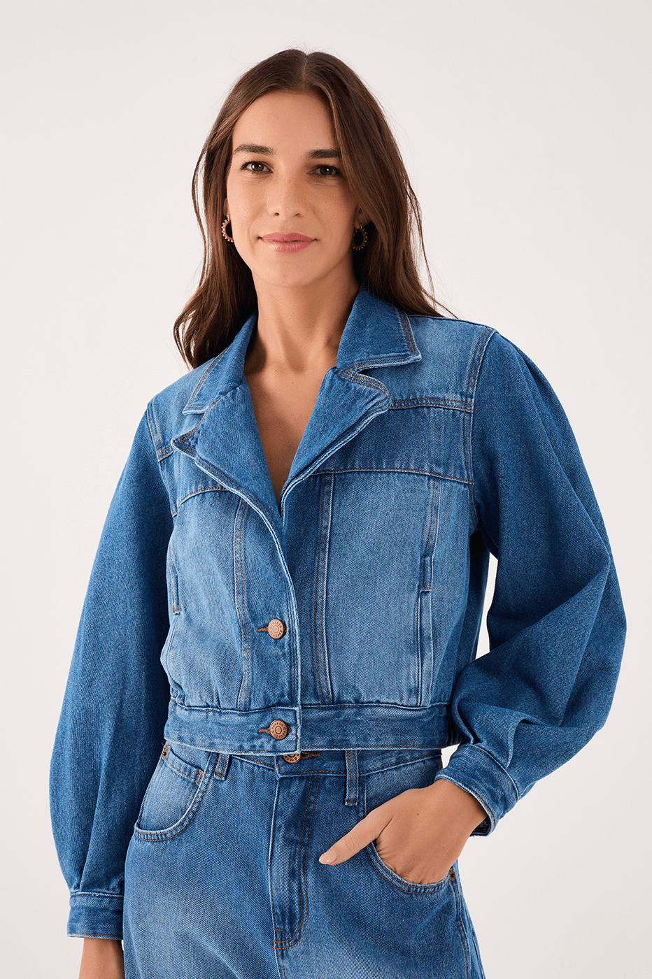 Cutout Denim Jacket_3