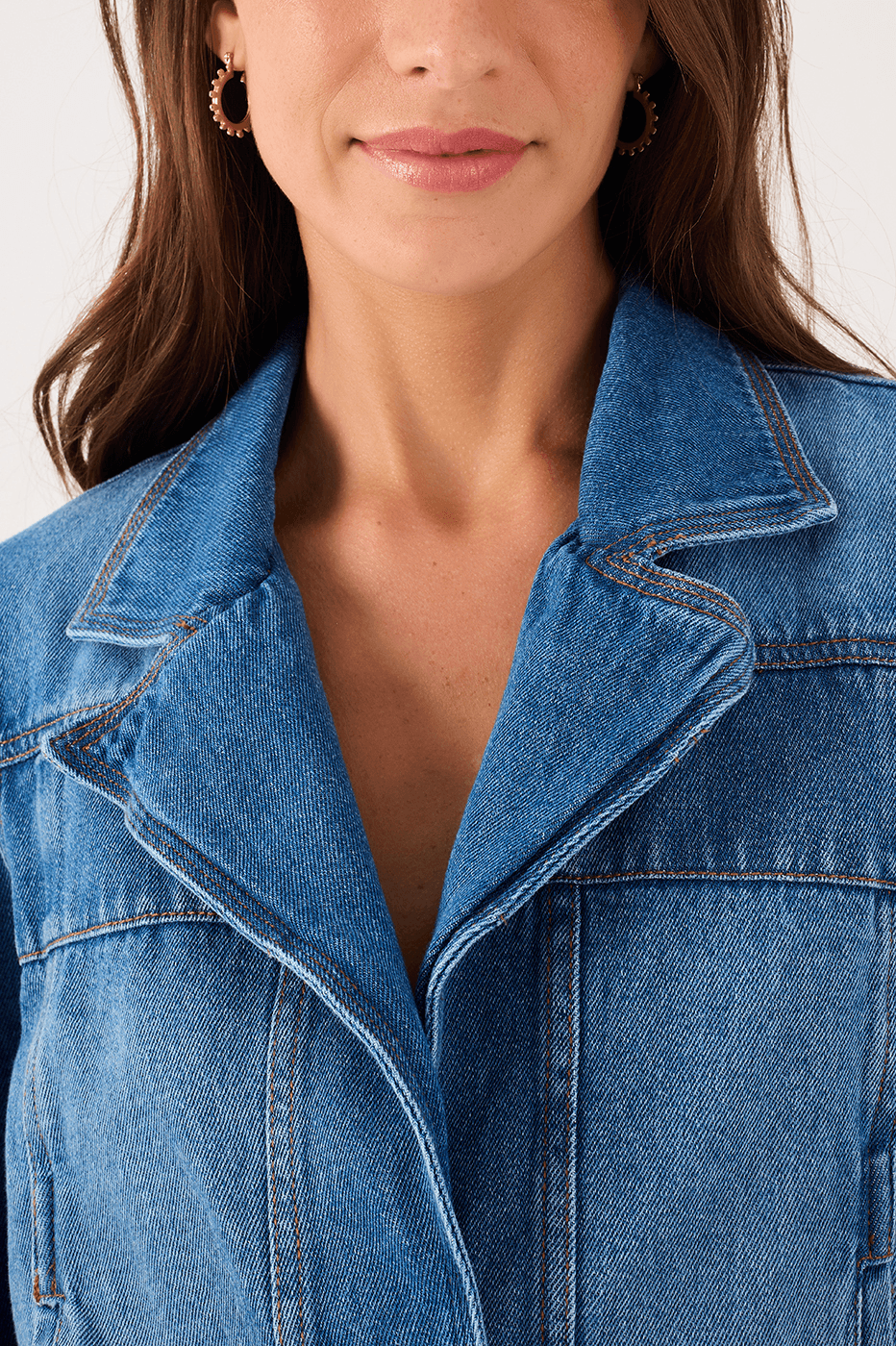 Cutout Denim Jacket_4