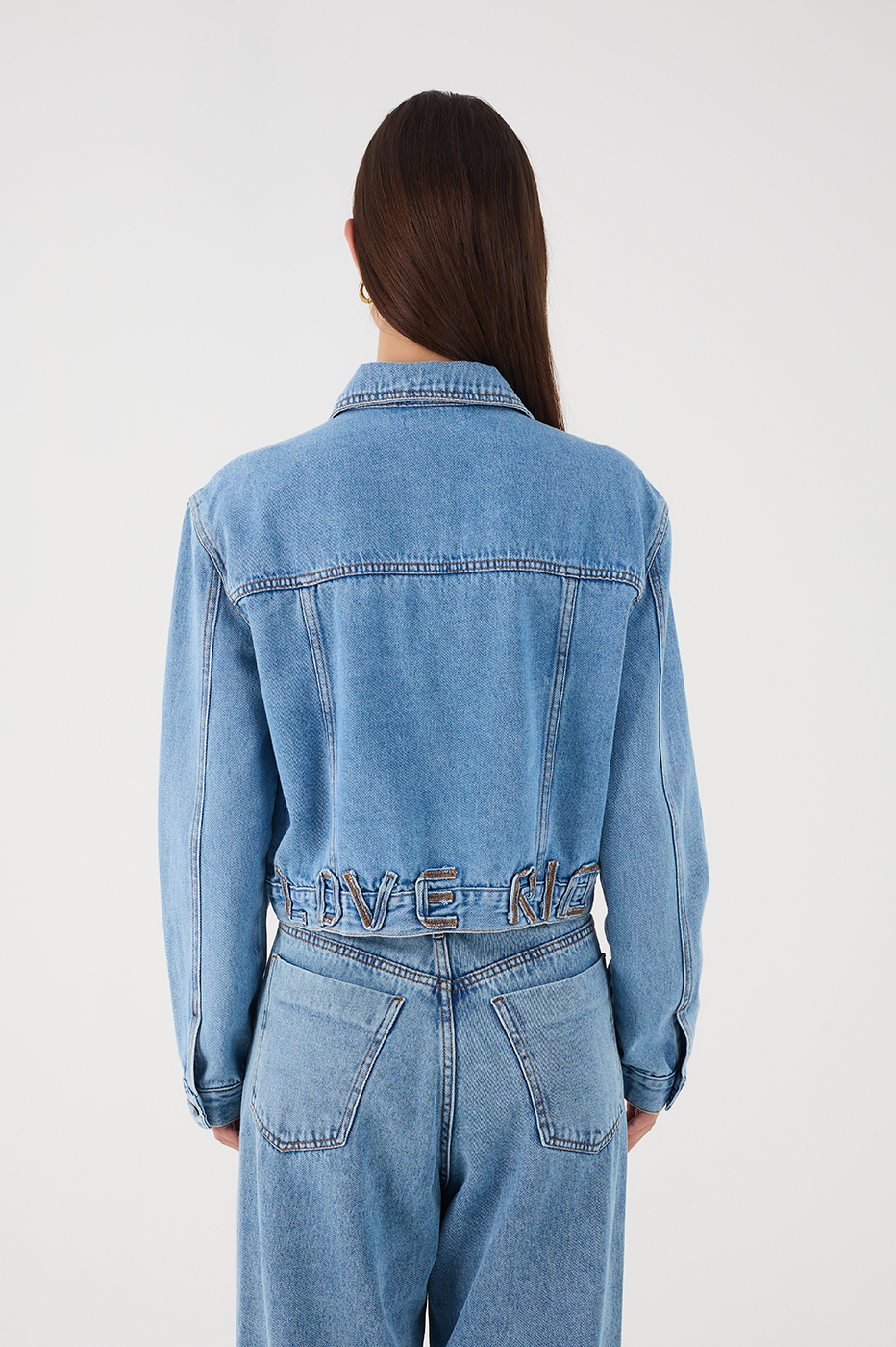 Denim Love Rio Buttoned Pockets Jacket