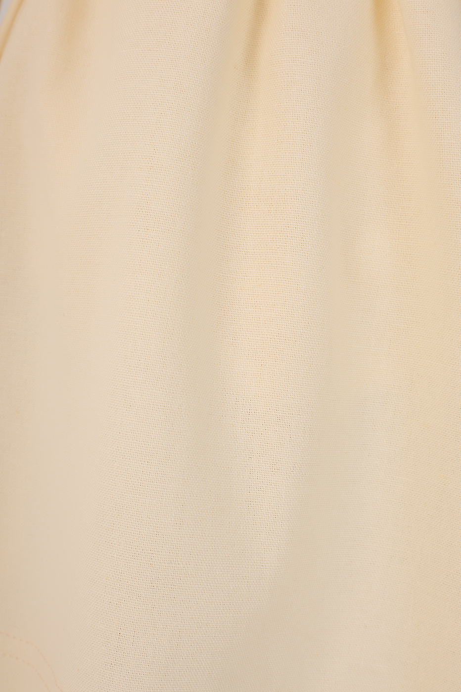 Linen Elastic Waist Parka_5