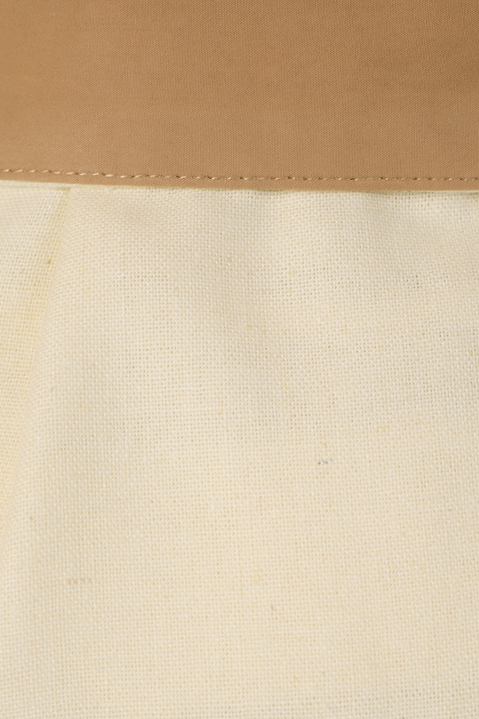 Two-Tone Linen Trench Coat_6