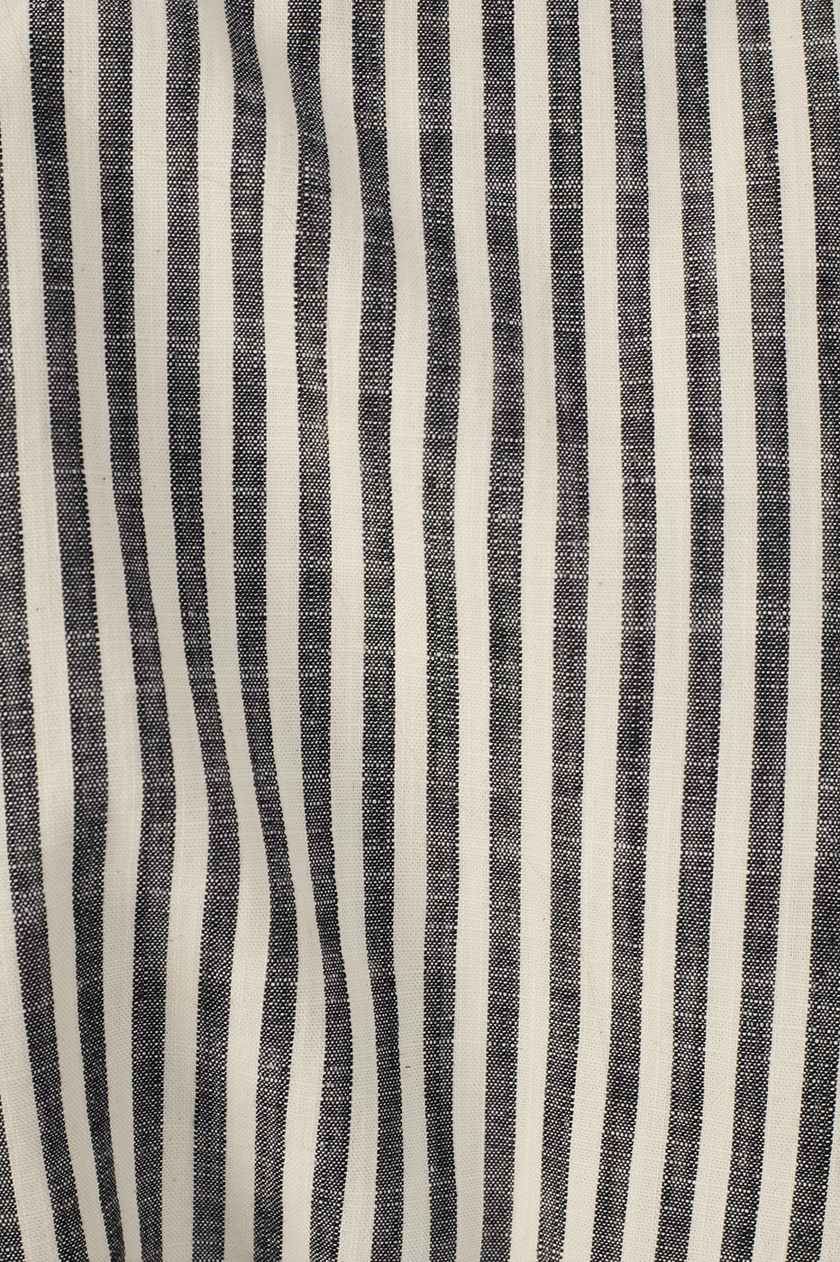 Black Stripe Linen Coat_7