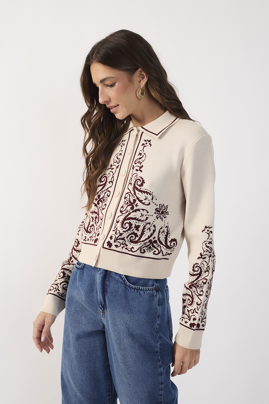 Paisley Knit Sweater_4