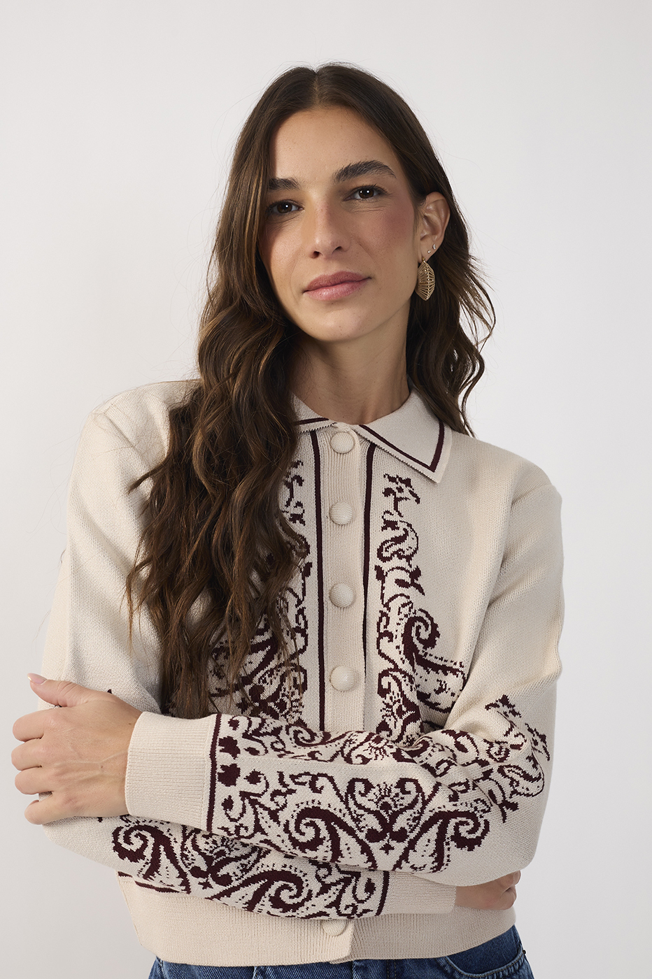 Paisley Knit Sweater_5