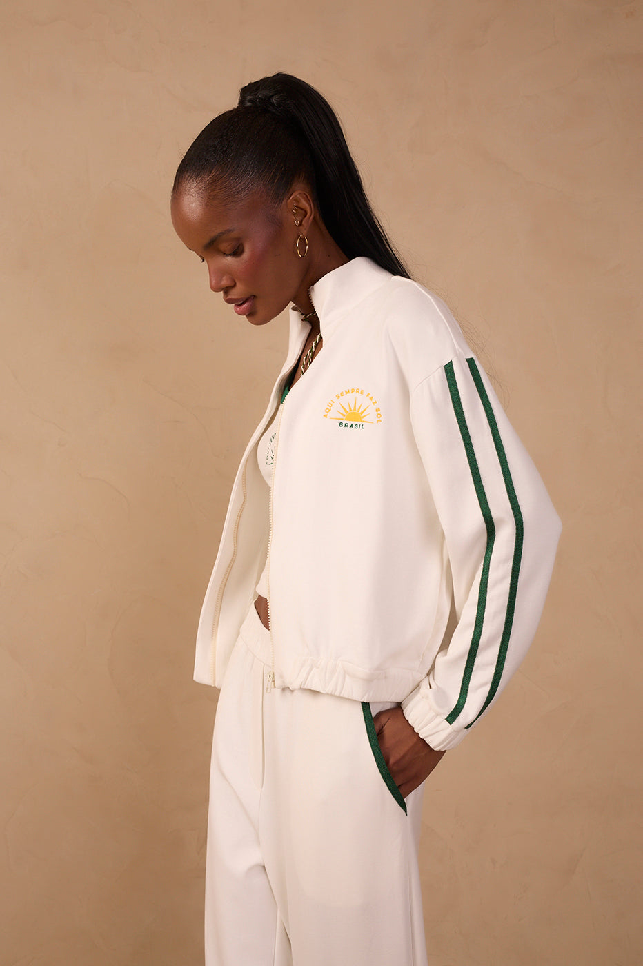 Off-White Brazil Embroidered Side Trim Jacket_1