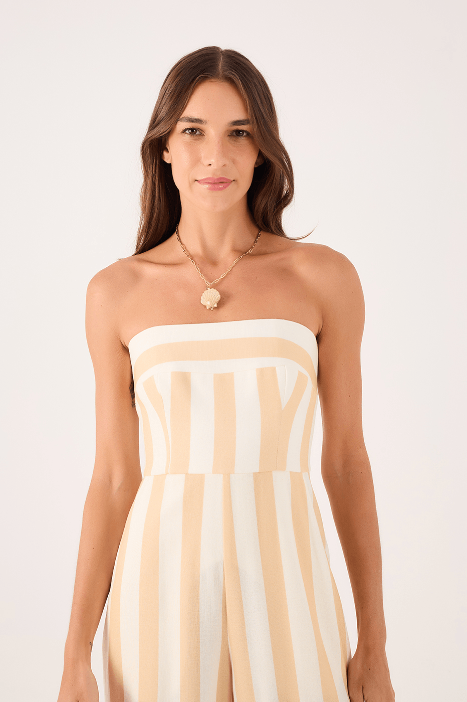 Linen Jumpsuit In Horizon Print_4