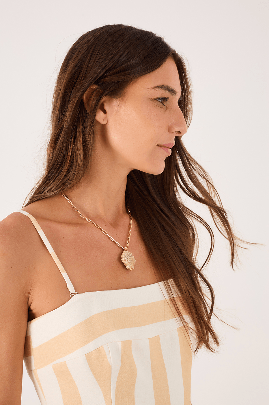 Linen Jumpsuit In Horizon Print_5