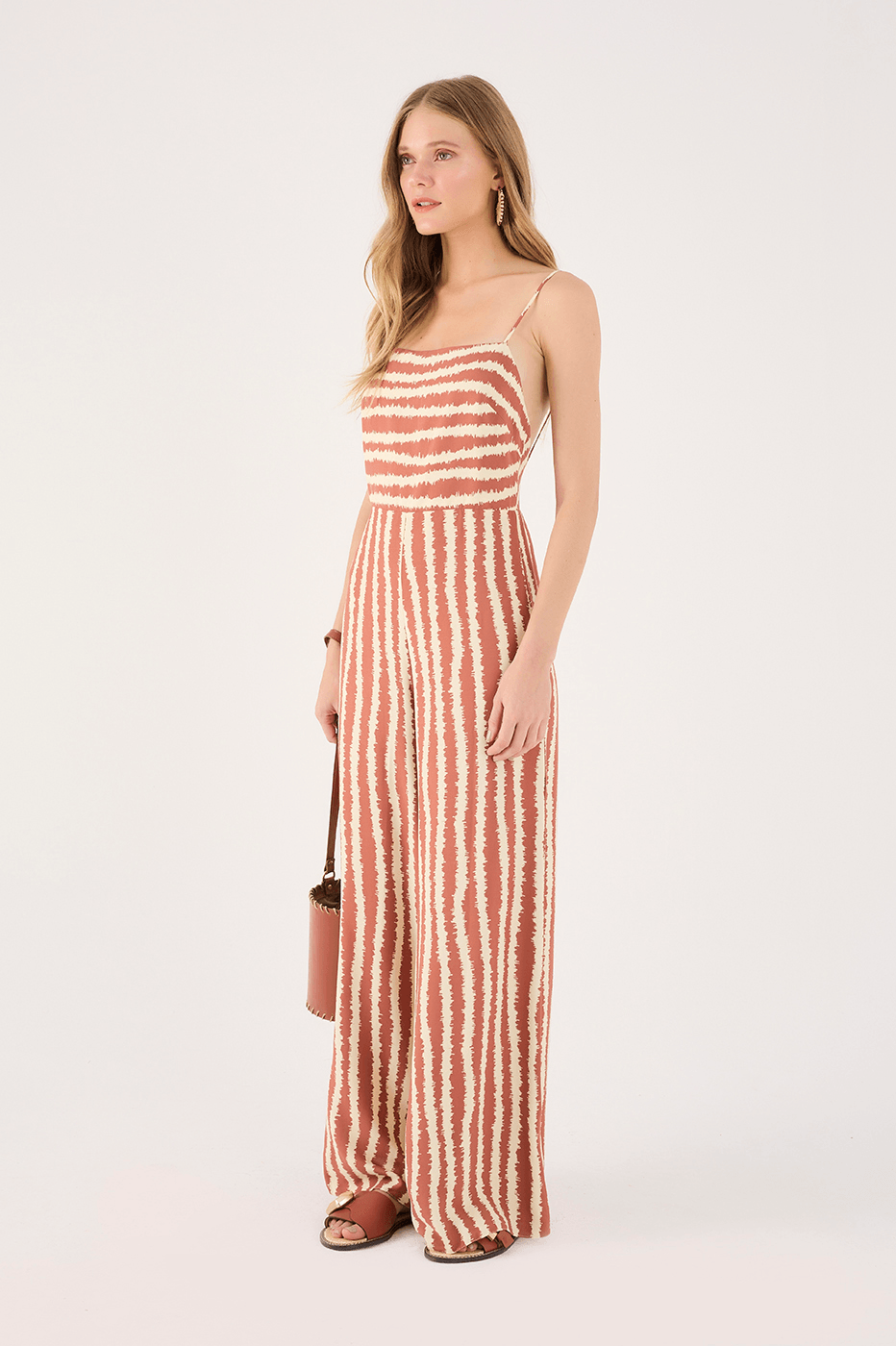 Crepe Jumpsuit In Caraíva Print_1