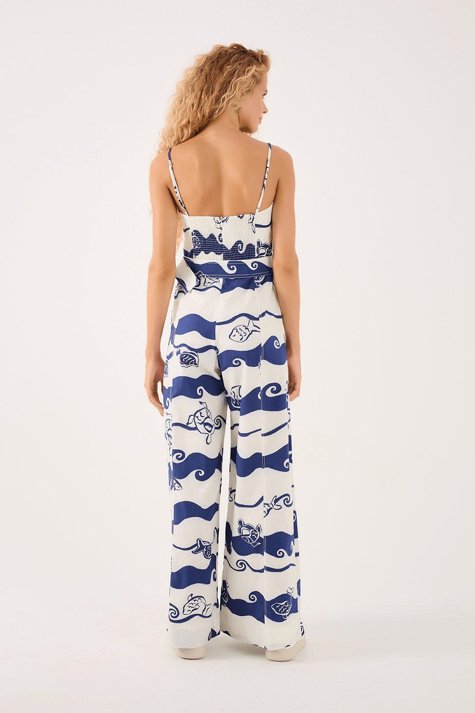 Jumpsuit In Painted Print_5