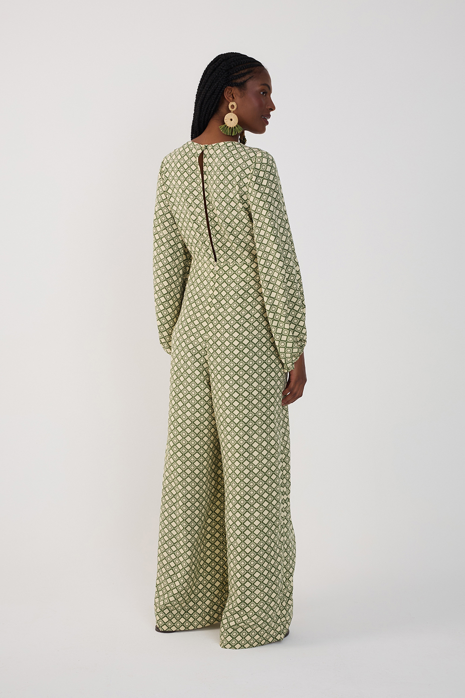 Cut-out Amanhecer Print Jumpsuit_6