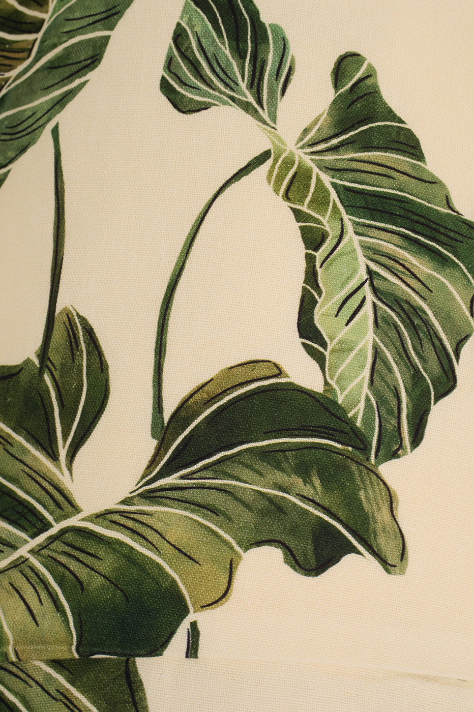 Linen Folhar Print Romper_7