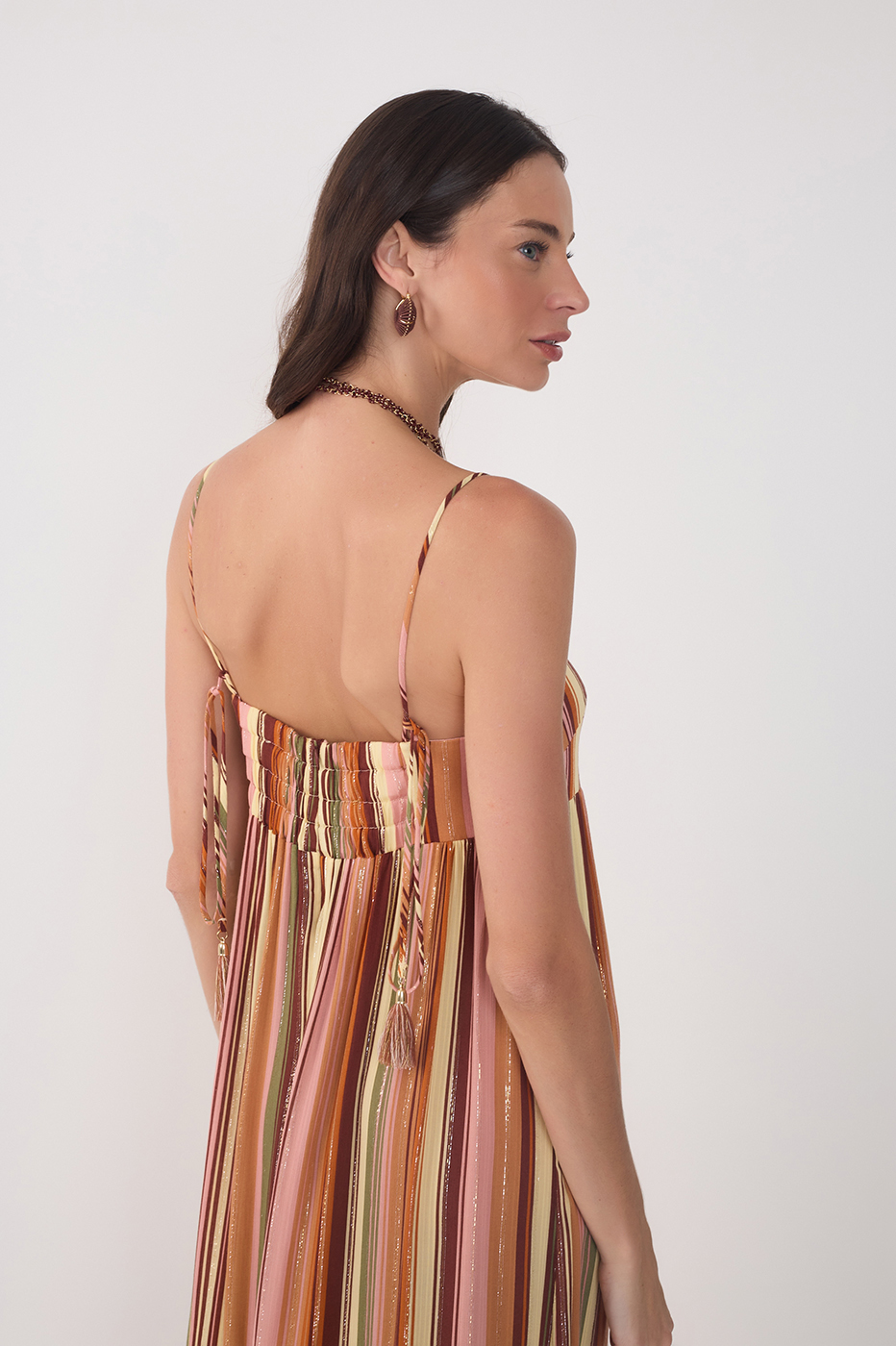 Bosque Print Lurex Jumpsuit