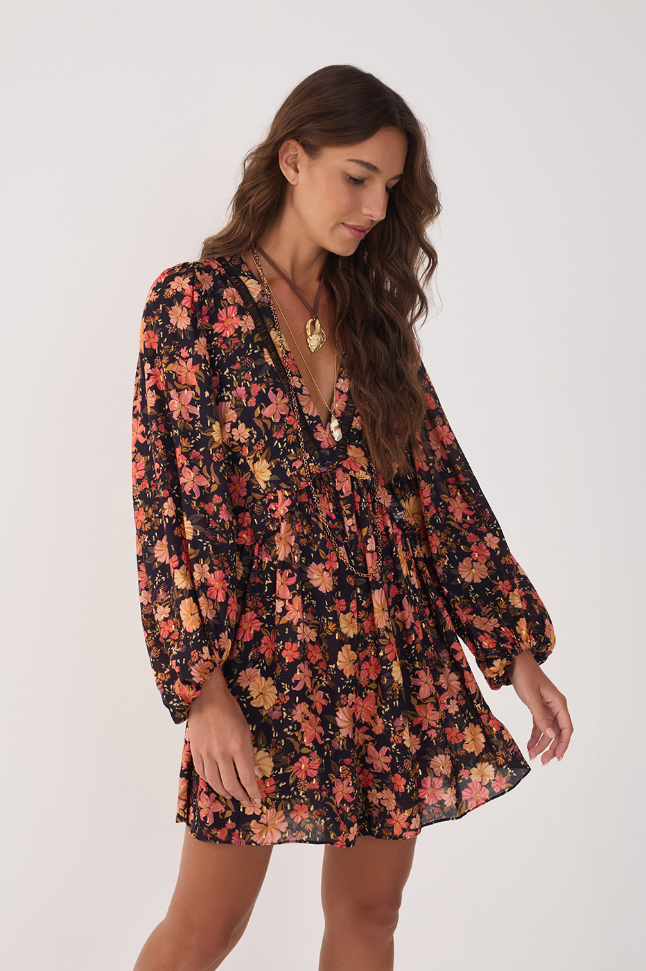 Lurex Encontro Print Romper_3