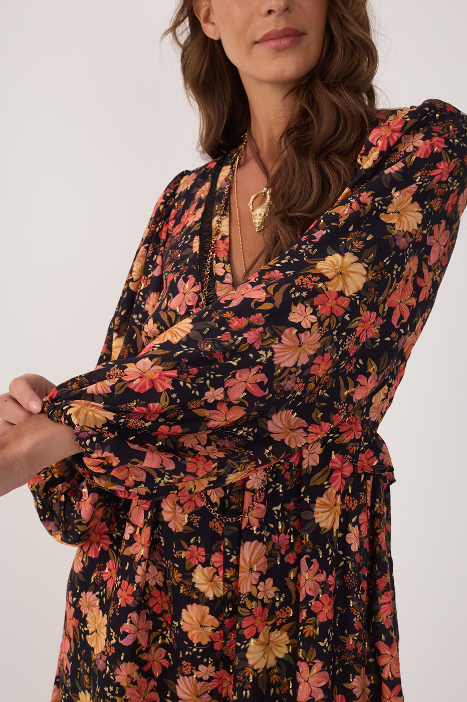 Lurex Encontro Print Romper_4