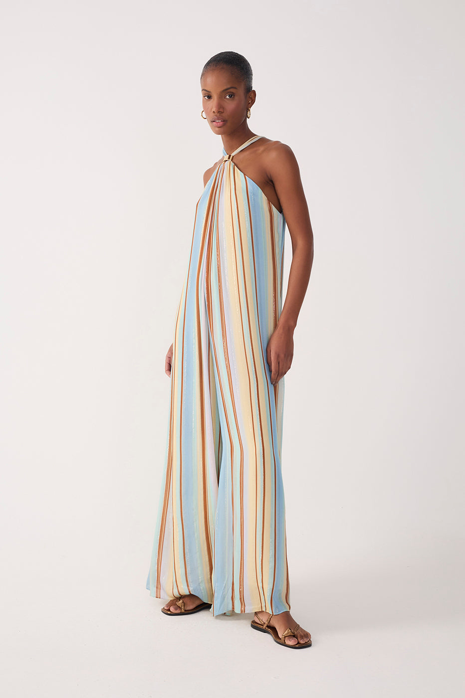 Listra Céu Print Lurex Jumpsuit_2