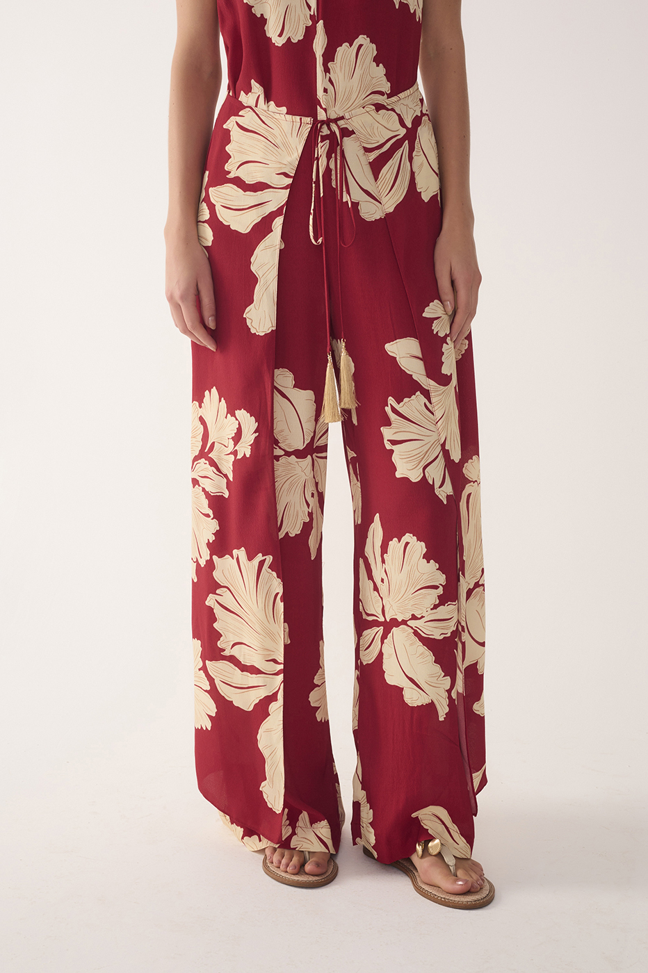 Petala Vermelha Print Jumpsuit