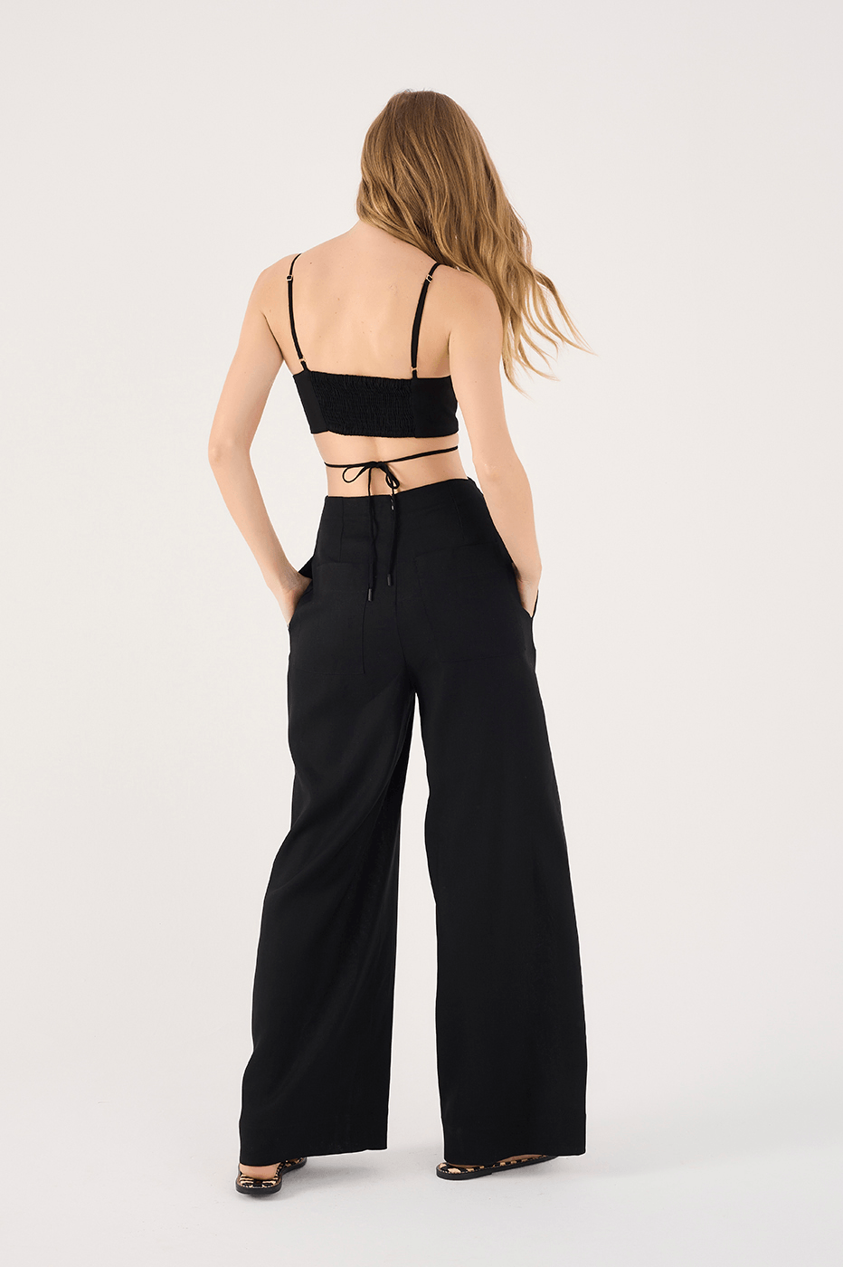 Linen Rib Cutouts Jumpsuit_5