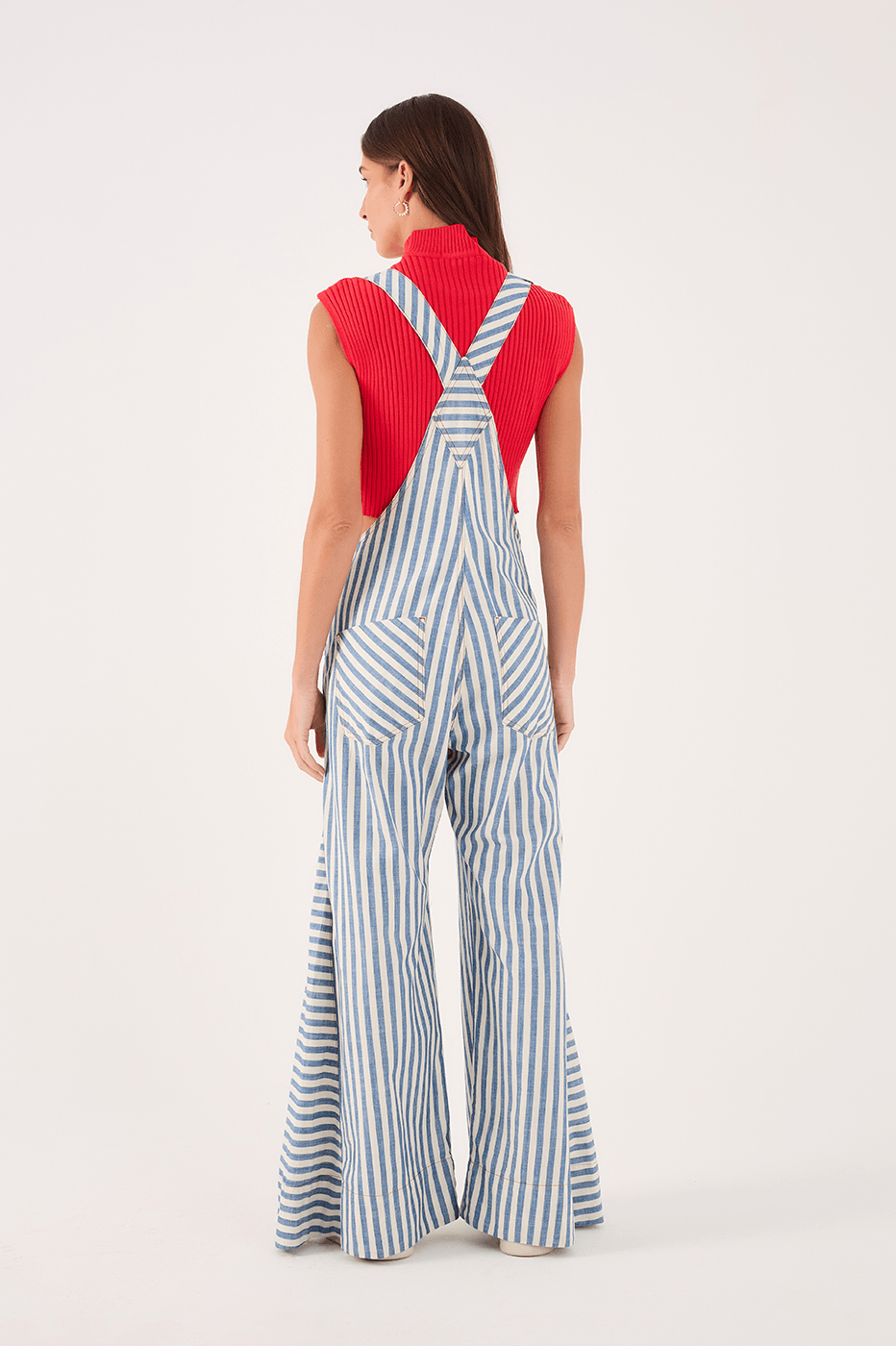 Denim Stripe Twill Overall_5