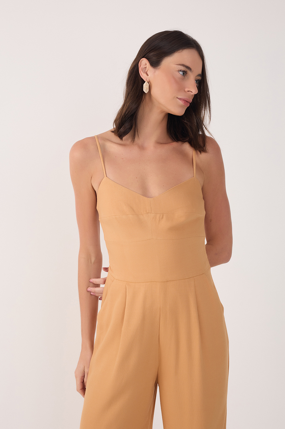 Smocked-Back Jumpsuit_3