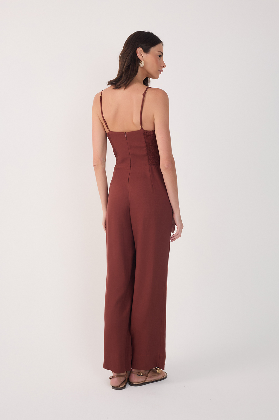 Smocked-Back Jumpsuit_5
