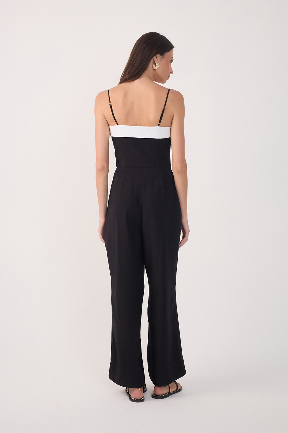 Cotton Yoke Jumpsuit