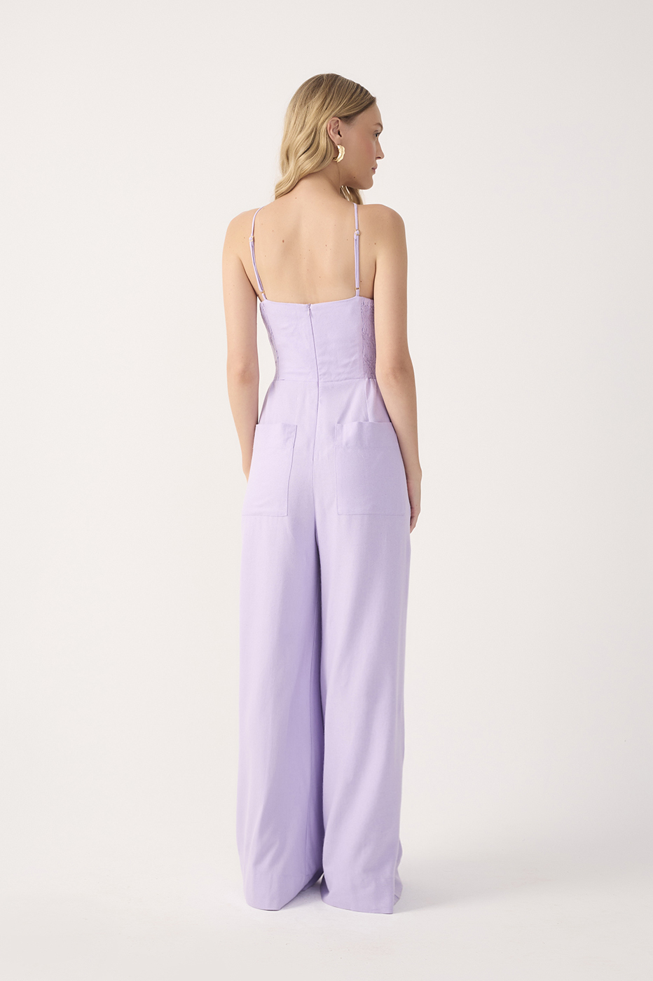 Distinctive Linen Jumpsuit