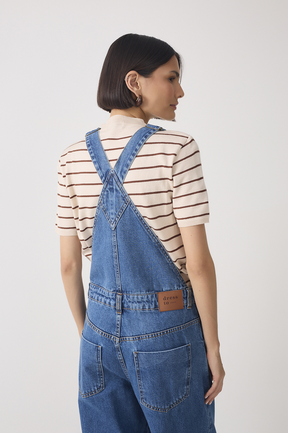 Denim Adjustable Straps Jumpsuit_4