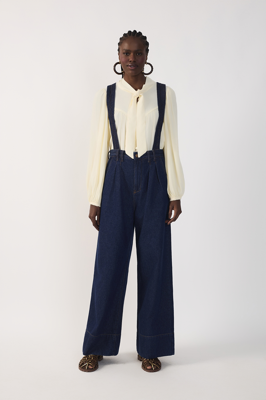 Removable Straps Jeans Garden Jacket_2